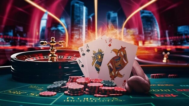 Live Casino Hold'em dealer at sintoto studio with multiple camera angles